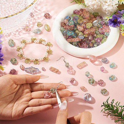 100G Transparent Acrylic Beads OACR-BT0001-07E-1