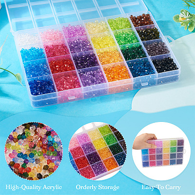 5600Pcs Transparent Acrylic Beads TACR-PJ0001-05-1