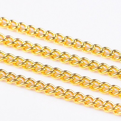Iron Twisted Chains Curb Chains CHS002Y-G-1
