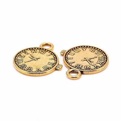 Tibetan Style Alloy Pendants TIBEP-48640-AG-LF-1