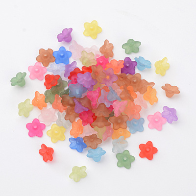 Transparent Acrylic Beads X-PL554-M-1