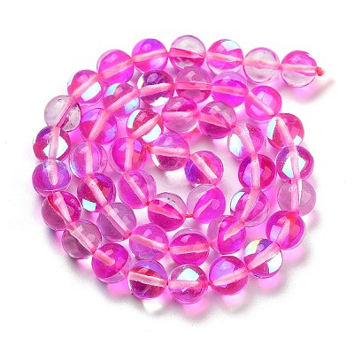 Transparent Glass Beads GLAA-B022-8mm-13-1