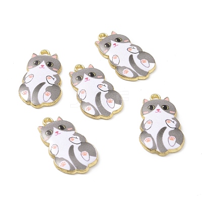 Alloy Enamel Pendants FIND-E031-02C-1