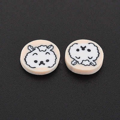 Handmade Polymer Clay Cabochons CLAY-N006-144-1