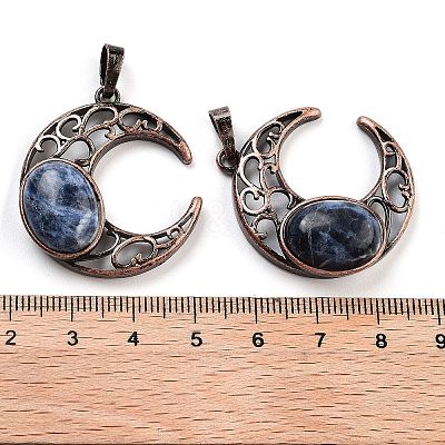 Natural Sodalite Pendants G-L602-01R-14-1