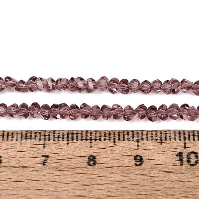 Transparent Glass Beads Strands GLAA-N018-3mm-26-1