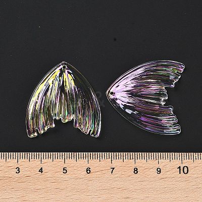UV Plating Acrylic Pendants TACR-S161-05-1