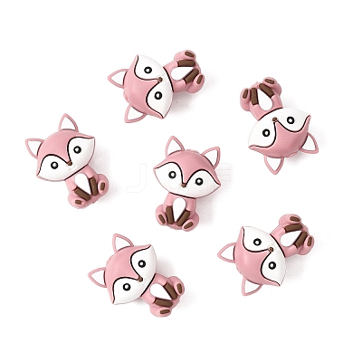 6Pcs Silicone Beads SIL-YW0002-15E-1