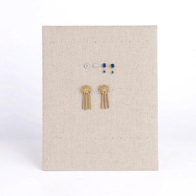 Rectangle Wood L-Shaped Earring Display Stand EDIS-N004-03-1