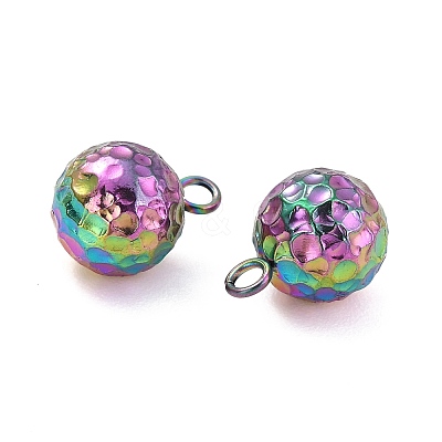 Ion Plating(IP) 304 Stainless Steel Charms STAS-I183-01B-M-1