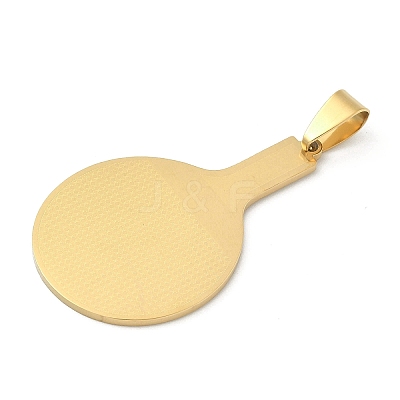 Sports 201 Stainless Steel Laser Cut Pendants STAS-P428-14G-01-1