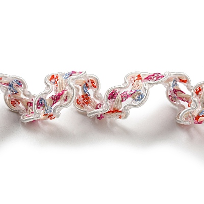 Polyester Wavy Lace Trim OCOR-K007-03C-1