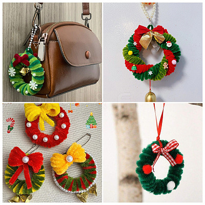 DIY Christmas Wreath Making Kits DIY-TA0014-56-1