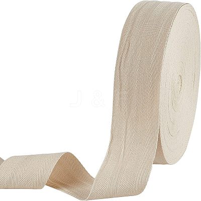 Cotton Cotton Twill Tape Ribbons OCOR-WH0057-30I-03-1