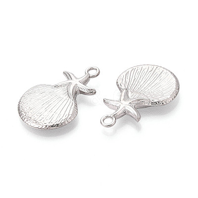 Rack Plating Alloy Pendants PALLOY-N181-20P-1