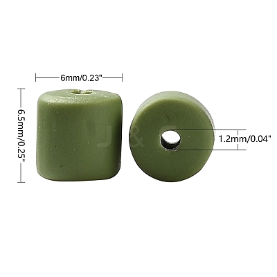 Handmade Polymer Clay Bead Strands CLAY-ZX006-01-105-1