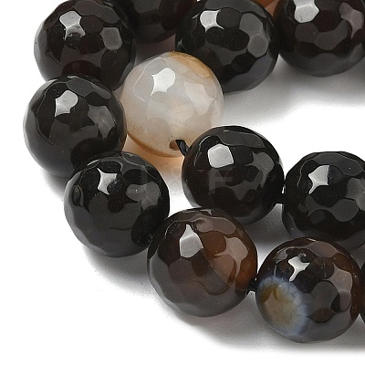 Natural Agate Beads Strands G-M437-C01-01Y-1