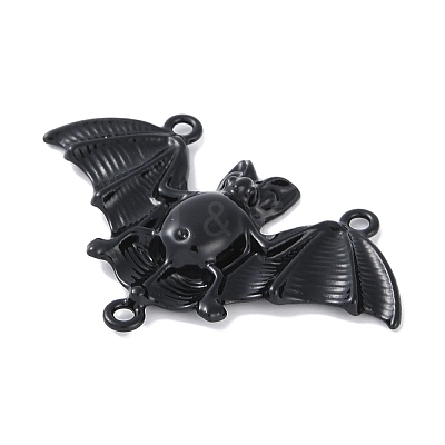 Halloween Alloy Bat Chandelier Component Links PALLOY-F018-08EB-1