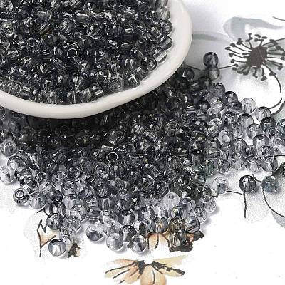 Transparent Colours Glass Round Beads SEED-F006-05A-13-1