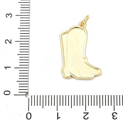 Brass Pendants KK-C156-04A-G-1