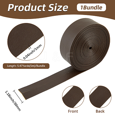 PU Leather Ribbons DIY-WH20011-93H-03-1