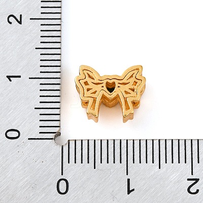 Brass Micro Pave Cubic Zirconia Beads KK-K378-36MG-01-1