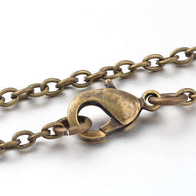 Iron Cable Chain Necklace Making NJEW-JN01385-03-1