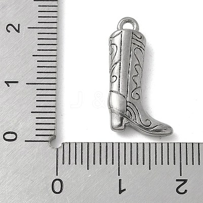304 Stainless Steel Pendants STAS-L277-05C-P-1