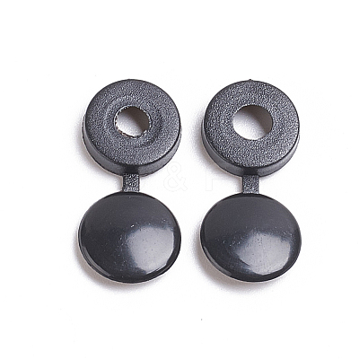 Plastic Hinged Screw Covers LS-DIY-WH0164-65A-1