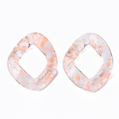 Transparent Acrylic Linking Rings OACR-N009-015A-B11-1