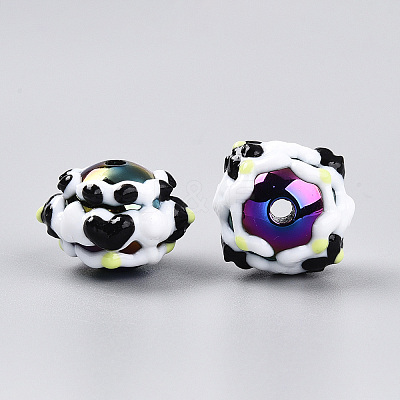 Opaque Acrylic Beads LS-SACR-YW0002-01E-1