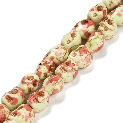 Synthetic Turquoise Beads Strands TURQ-F019-02F-1