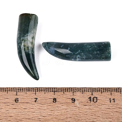 Natural Indian Agate Pendants G-Q602-10F-1