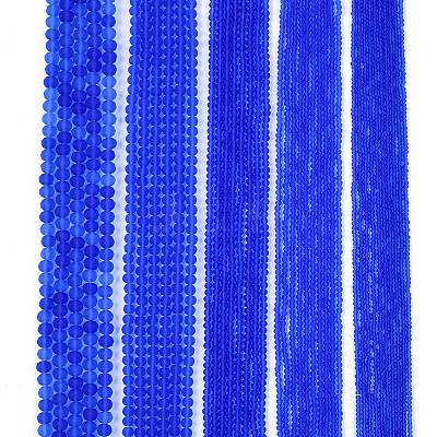Transparent Glass Beads Strands X-EGLA-A044-T6mm-MD31-1