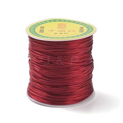 Nylon Satin Rattail Cord NWIR-R025-1.0mm-192-1