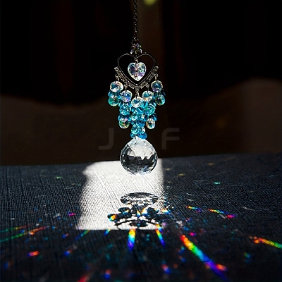 Natural Quartz Crystal Suncathcers PW-WG39CEF-01-1