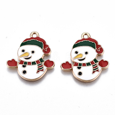 Eco-Friendly Alloy Enamel Pendants LS-X-ENAM-Q437-068-NR-1