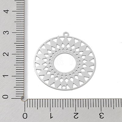 Non-Tarnish 304 Stainless Steel Connector Charms STAS-K257-33P-1