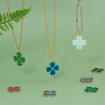 54Pcs 9 Colors Acrylic Pendants OACR-SC0001-07-1