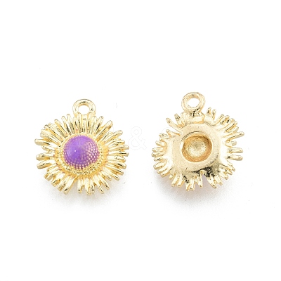 Alloy Enamel Pendants FIND-A017-09B-01LG-1