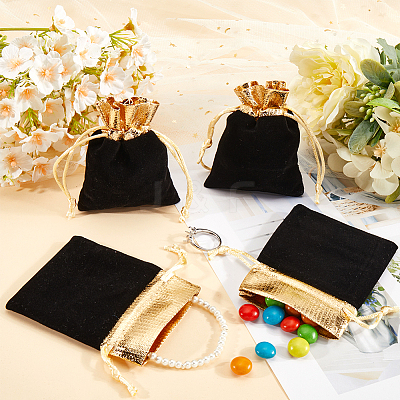 Rectangle Velvet Jewelry Pouches Bags TP-BBC0001-09A-03-1
