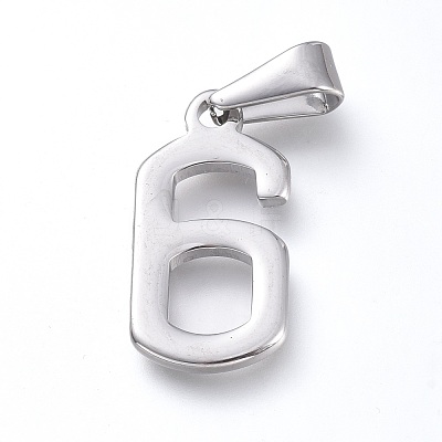 Non-Tarnish 304 Stainless Steel Pendants STAS-L210-05D-P-1