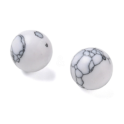 Dyed Synthetic Turquoise Sphere Beads GG-CBA391B-02D-01-1