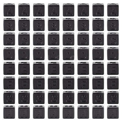 150Pcs Opaque Acrylic European Beads SACR-TA0001-59A-1