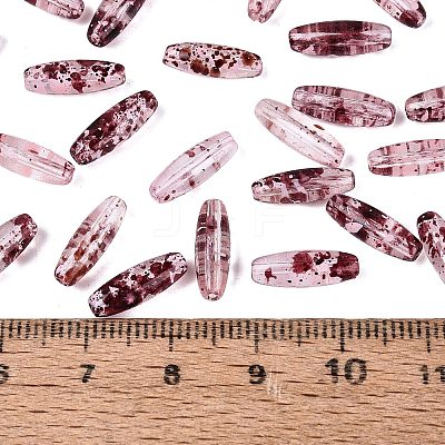 Picasso Transparent Glass Seed Beads SEED-N012-11E-1