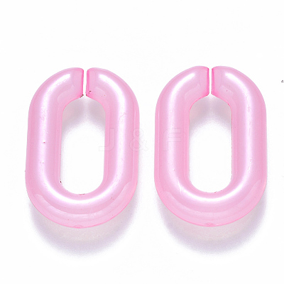 Imitation Jelly Acrylic Linking Rings OACR-S036-006A-F06-1