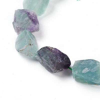 Natural Fluorite Beads Strands G-I230-01-1