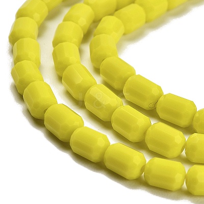 Opaque Glass Beads Strands GLAA-G112-04K-1