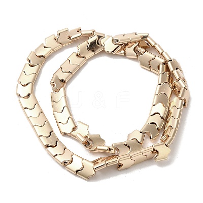 Electroplated Synthetic Non-magnetic Hematite Beads Strands G-I364-E01-1