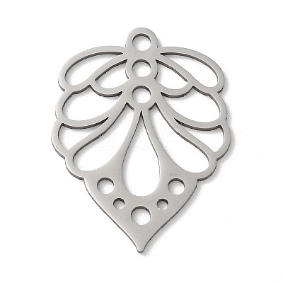 201 Stainless Steel Pendants STAS-S155-01P-05-1